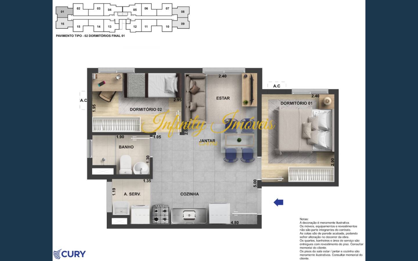Apartamento, 2 quartos, 91 m² - Foto 25