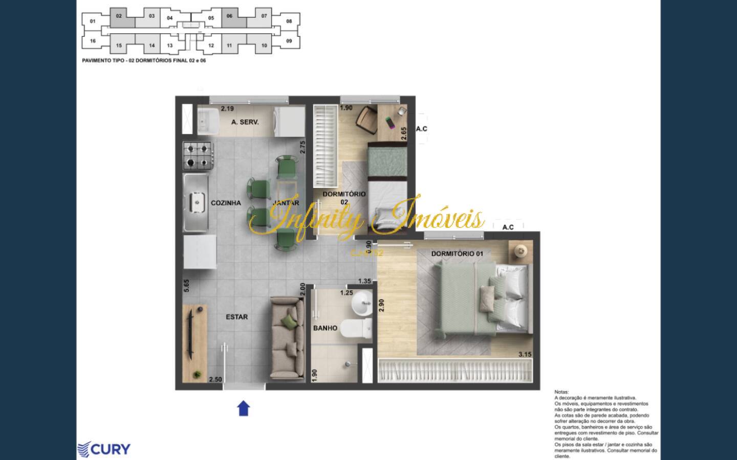 Apartamento, 2 quartos, 91 m² - Foto 27