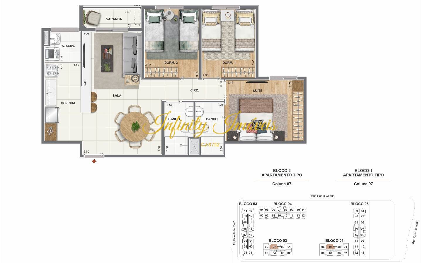Apartamento, 2 quartos, 48 m² - Foto 22