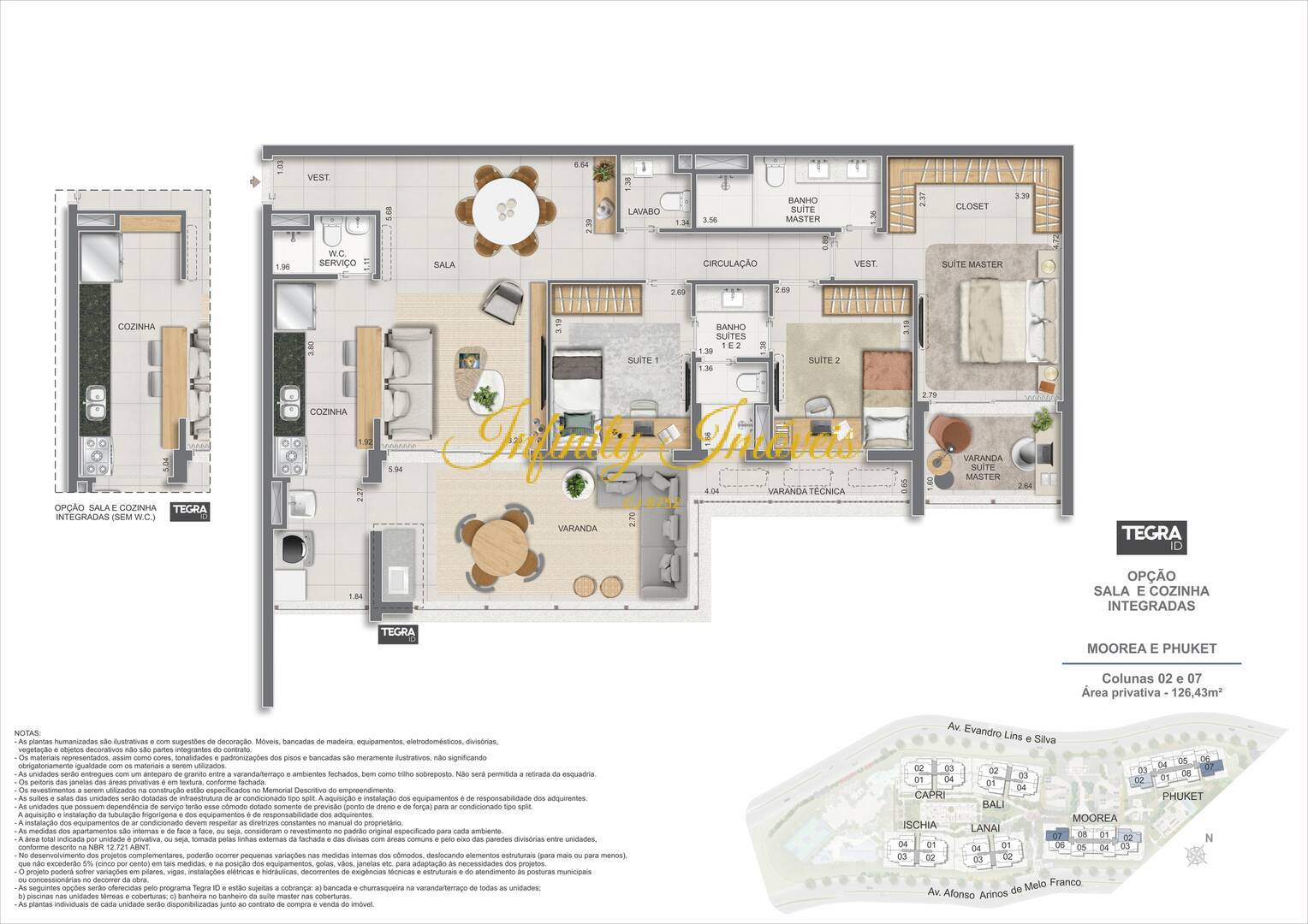 Apartamento, 3 quartos, 123 m² - Foto 75