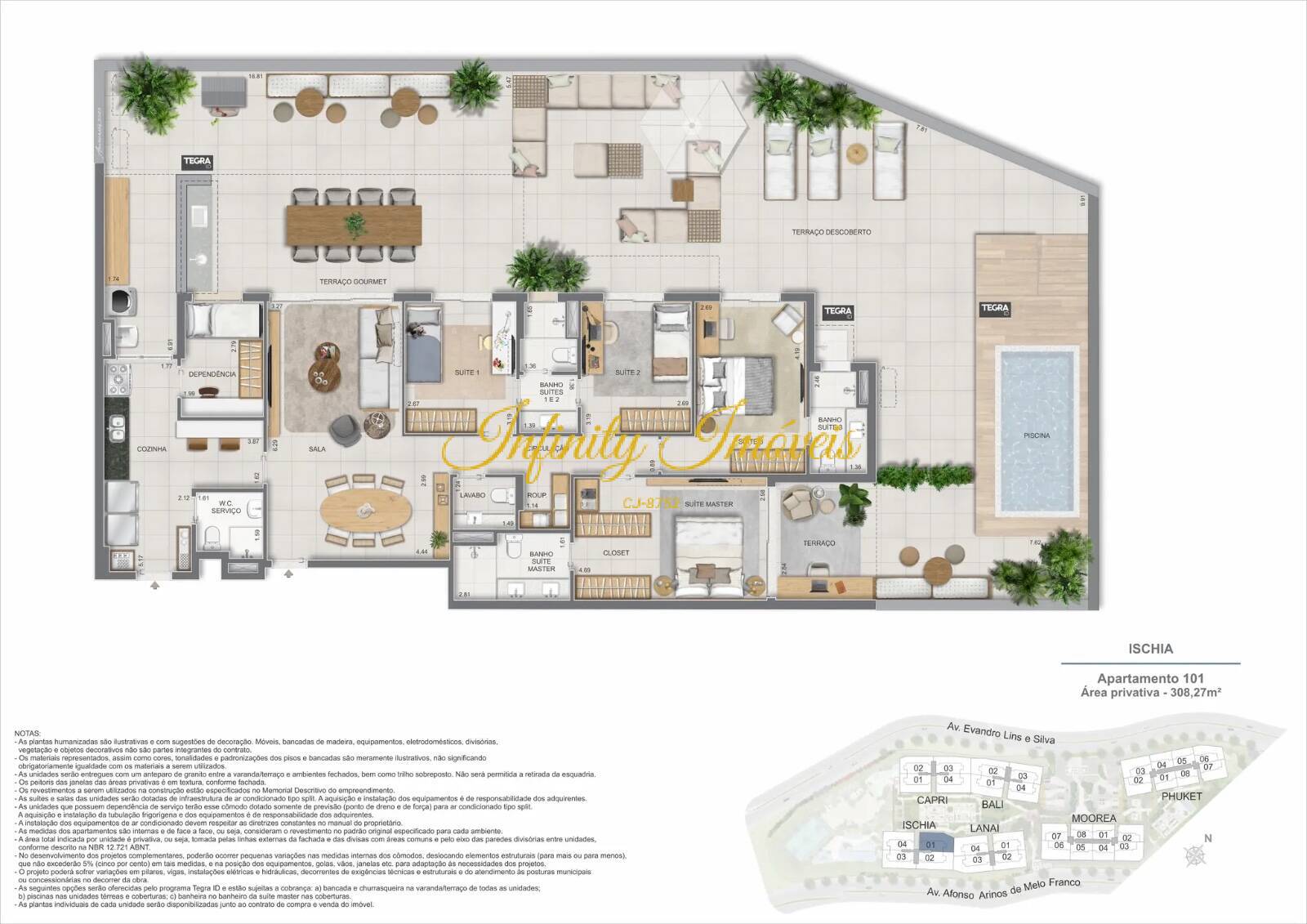 Apartamento, 3 quartos, 267 m² - Foto 76