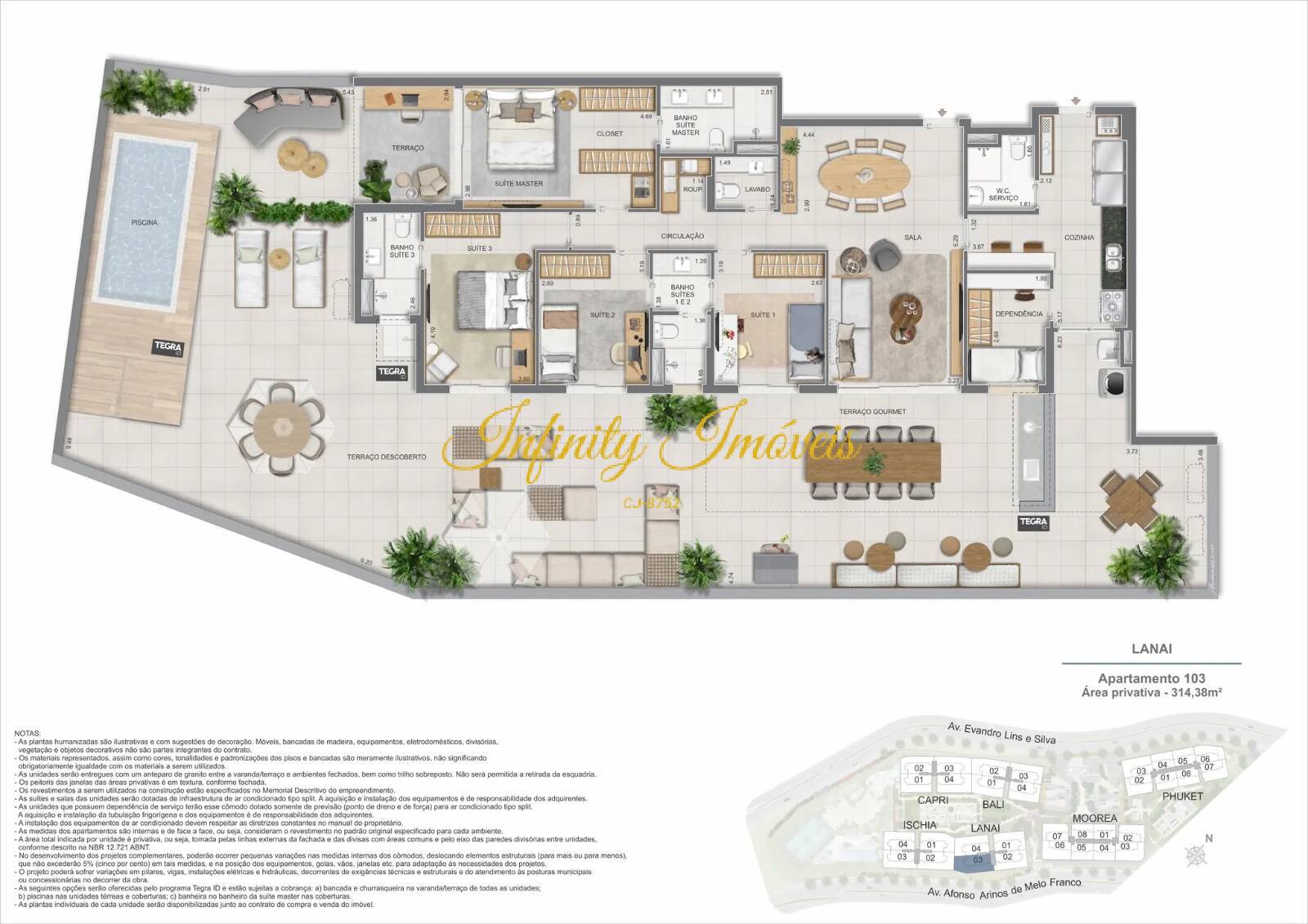 Apartamento, 4 quartos, 275 m² - Foto 77