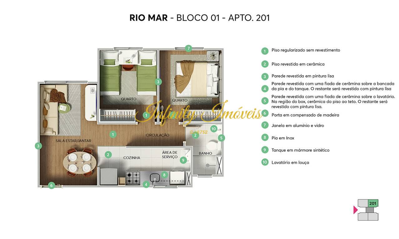 Apartamento, 1 quarto, 41 m² - Foto 8