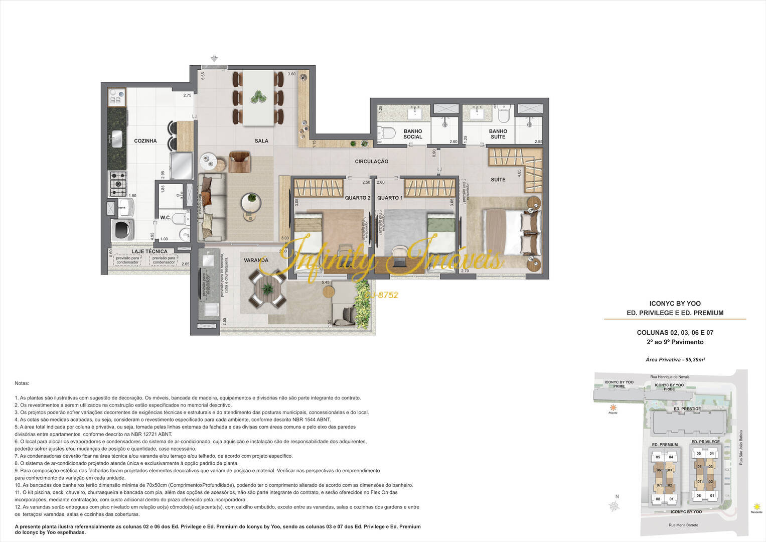 Apartamento, 3 quartos, 95 m² - Foto 46