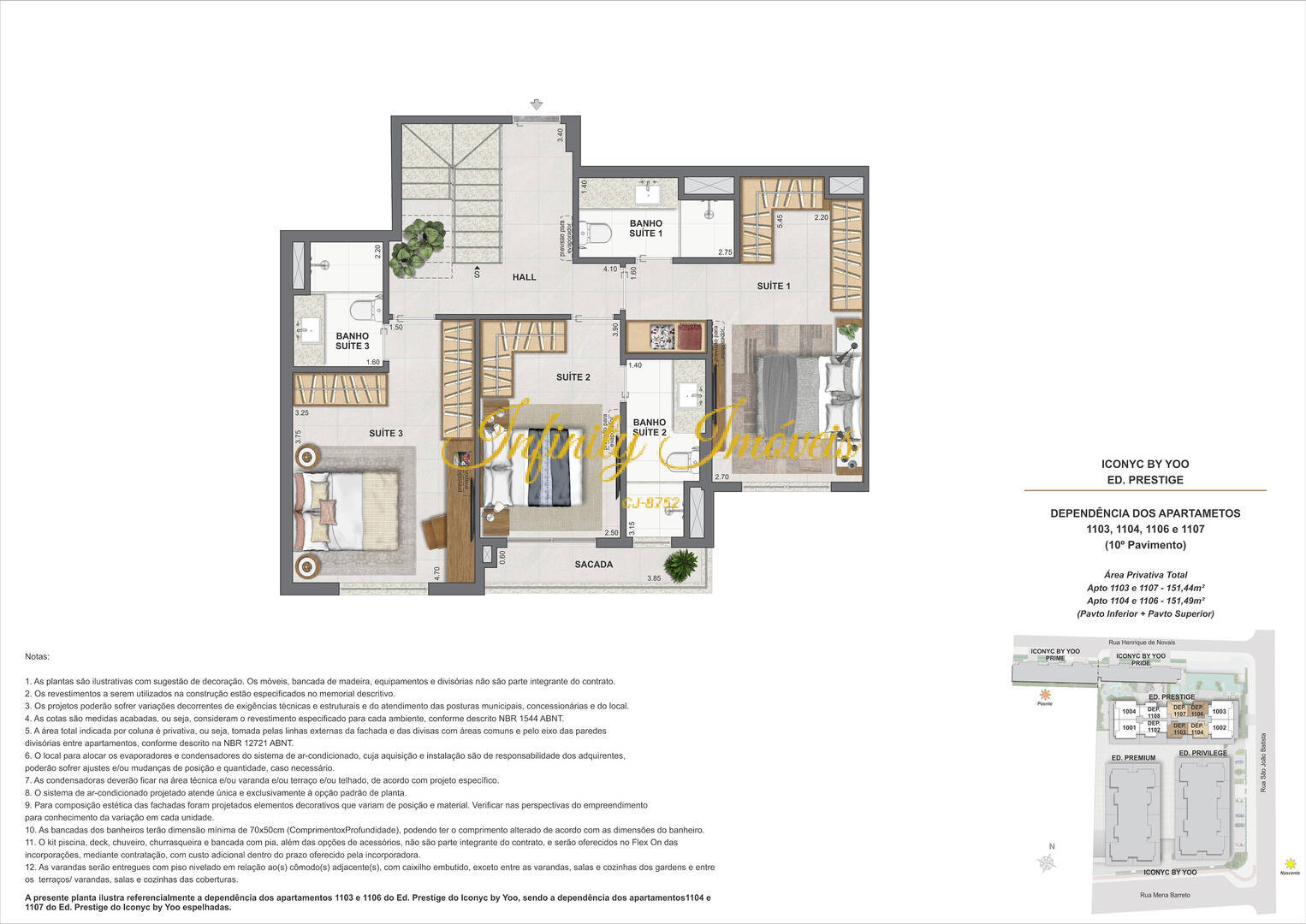 Apartamento, 3 quartos, 95 m² - Foto 57