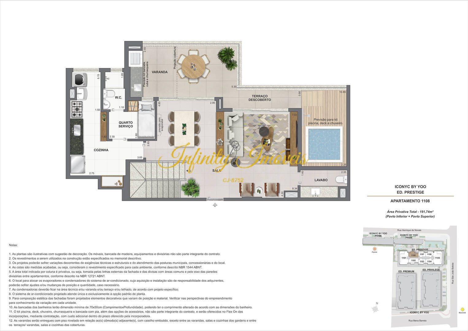Apartamento, 3 quartos, 176 m² - Foto 52