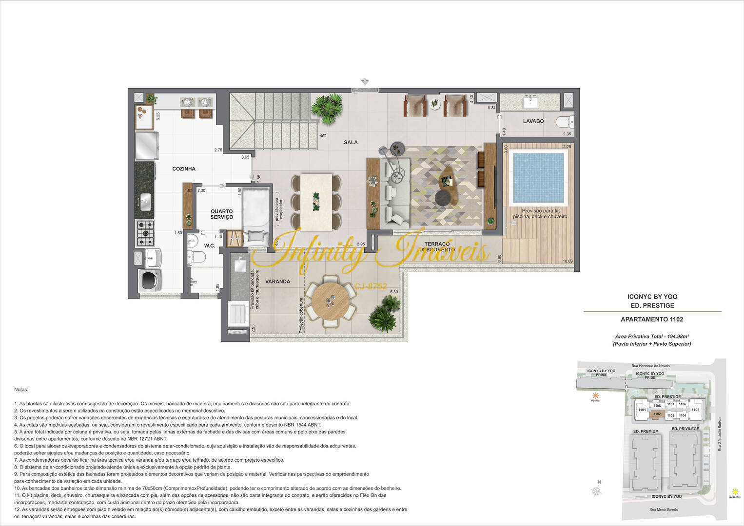 Apartamento, 3 quartos, 176 m² - Foto 54