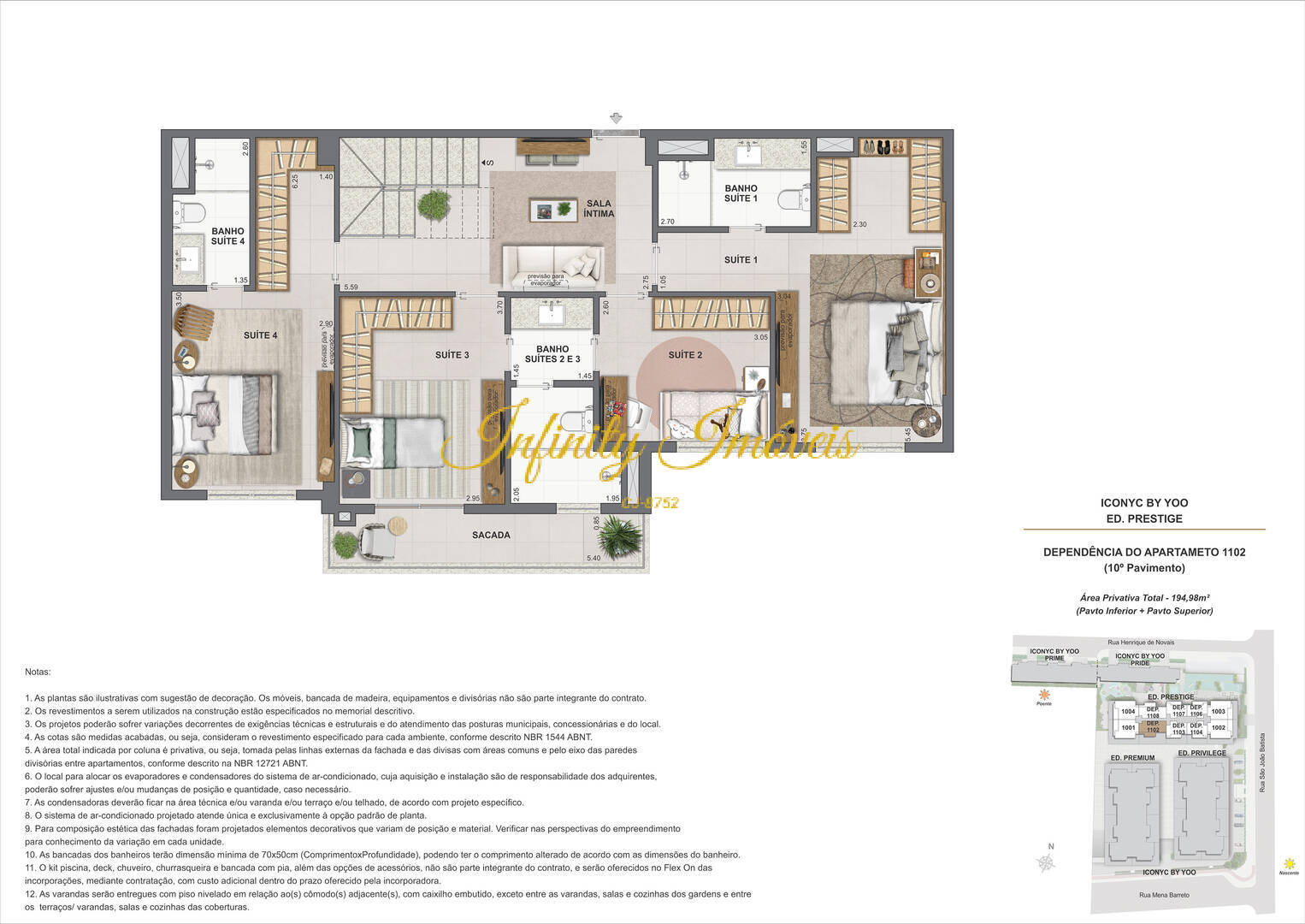 Apartamento, 3 quartos, 176 m² - Foto 53