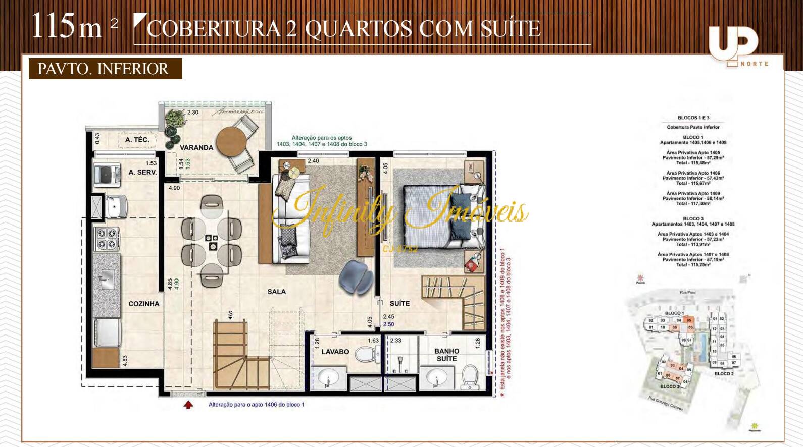 Cobertura, 2 quartos, 115 m² - Foto 63