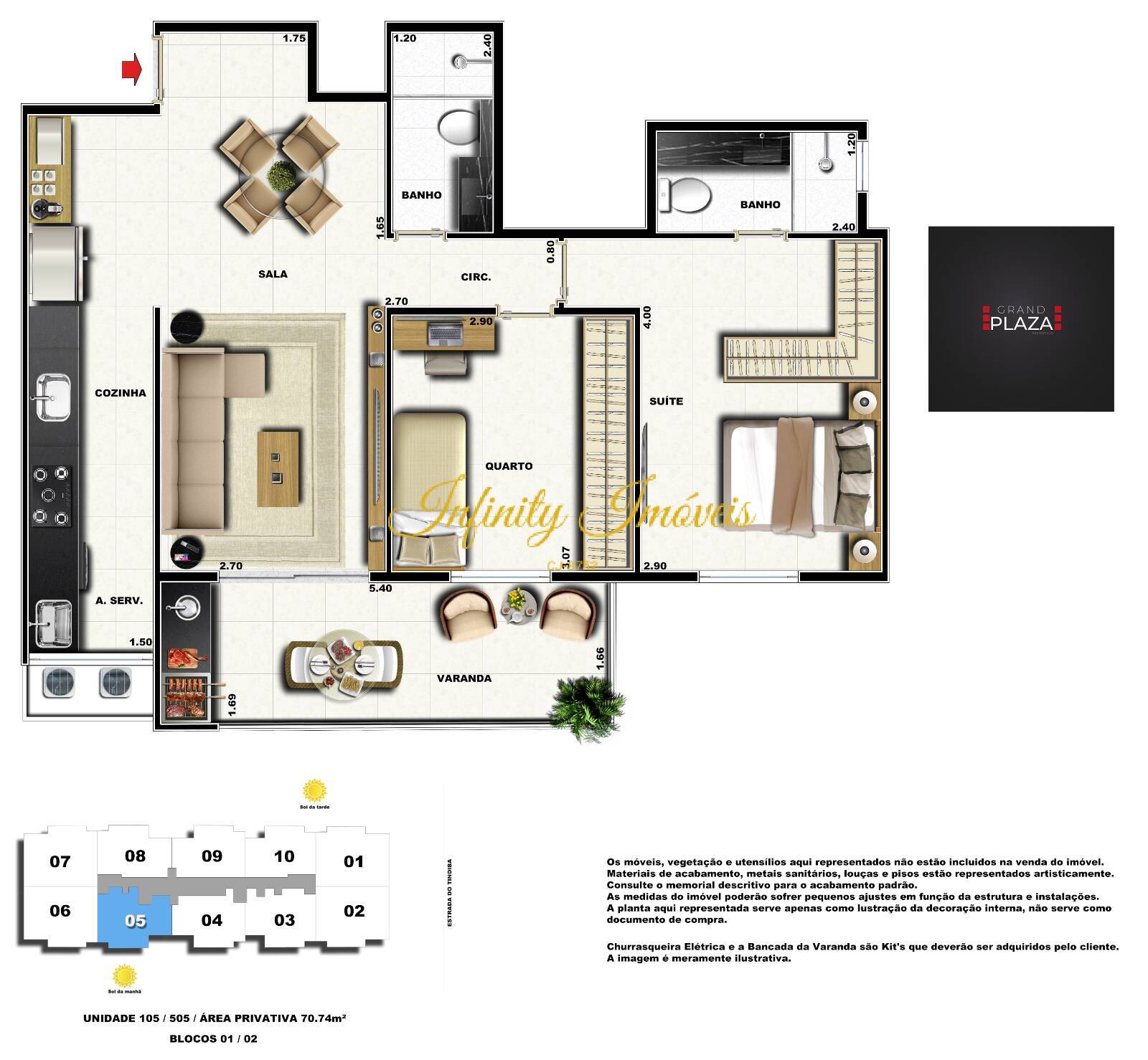 Apartamento, 2 quartos, 66 m² - Foto 18