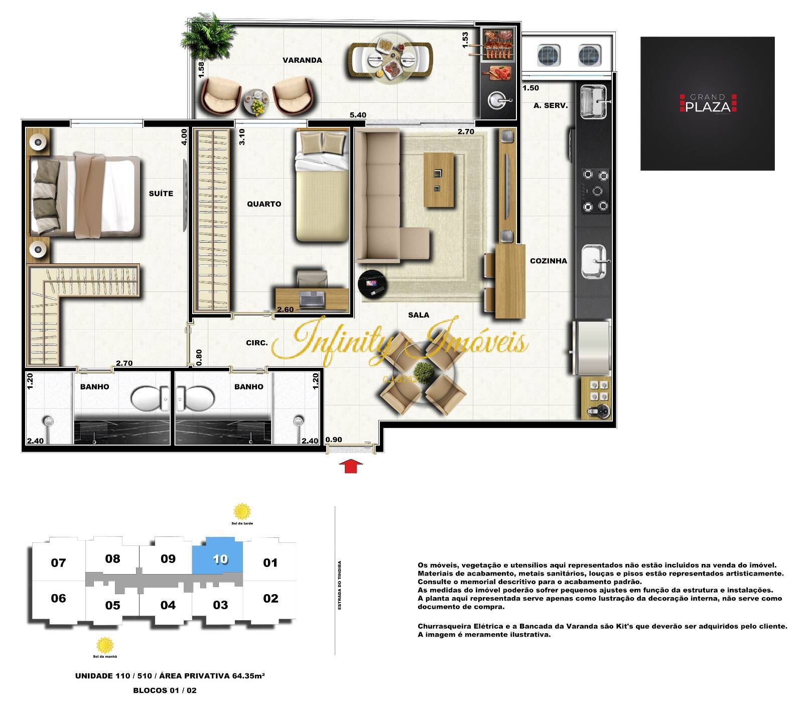 Apartamento, 2 quartos, 71 m² - Foto 17