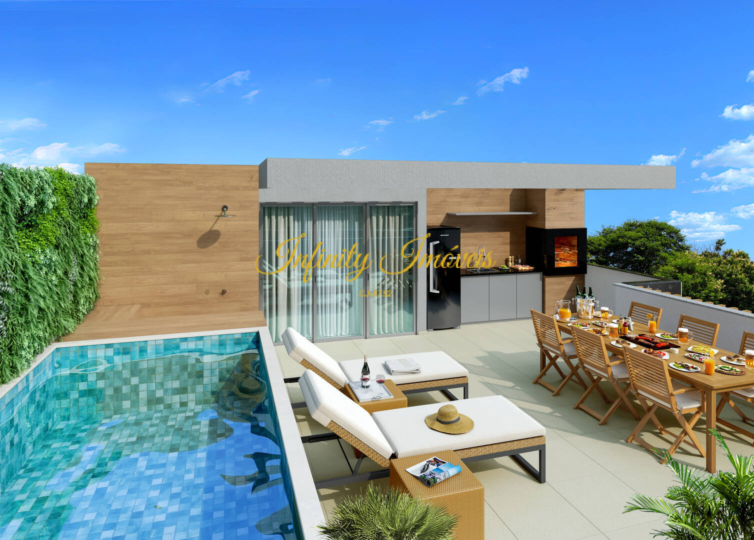 Cobertura, 3 quartos, 128 m² - Foto 2