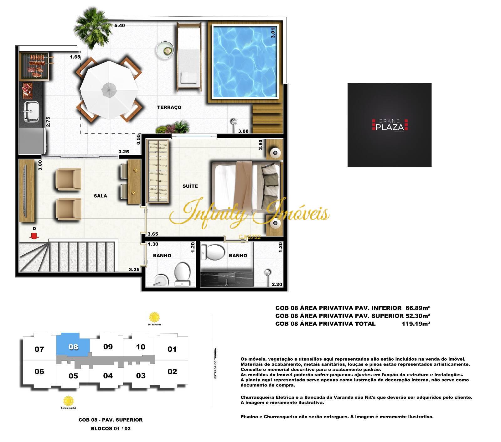 Cobertura, 3 quartos, 128 m² - Foto 26