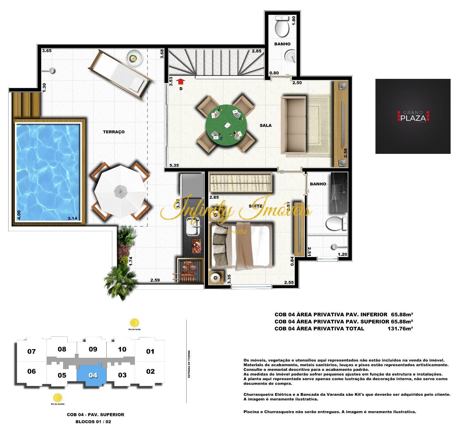 Cobertura, 4 quartos, 165 m² - Foto 20