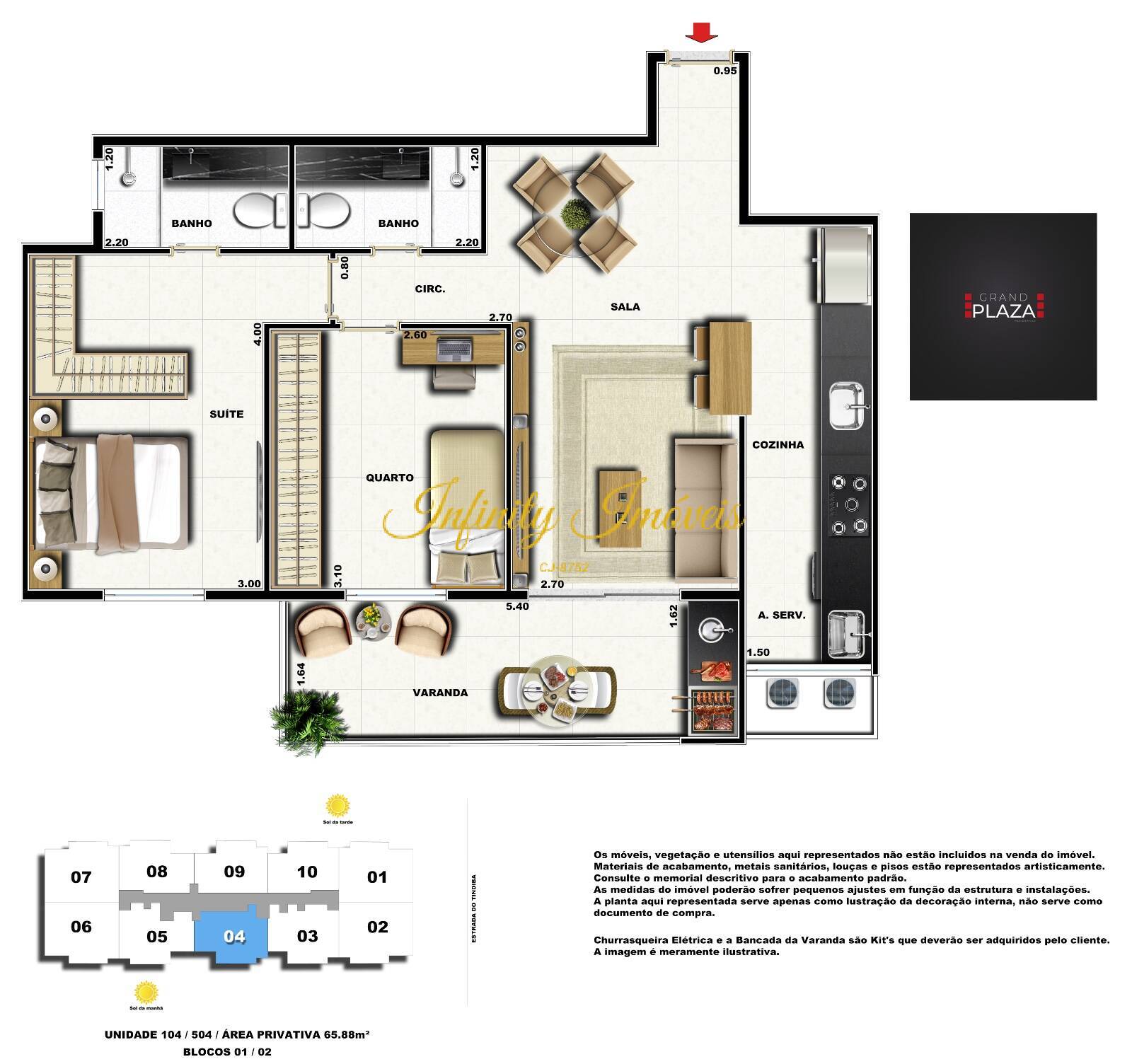 Cobertura, 4 quartos, 165 m² - Foto 36