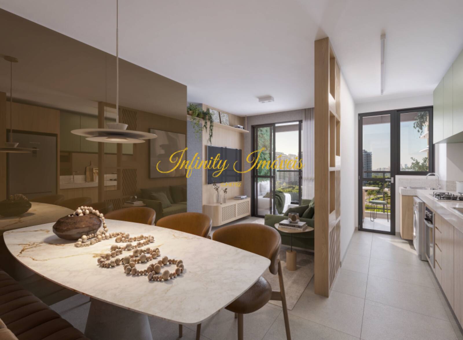 Apartamento, 2 quartos, 53 m² - Foto 2