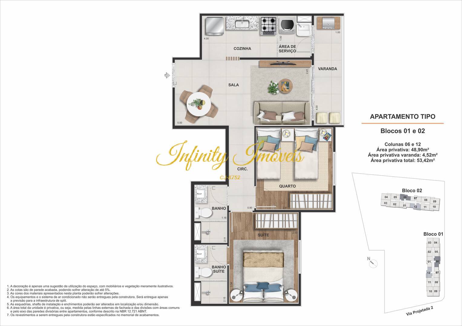 Apartamento, 2 quartos, 53 m² - Foto 35
