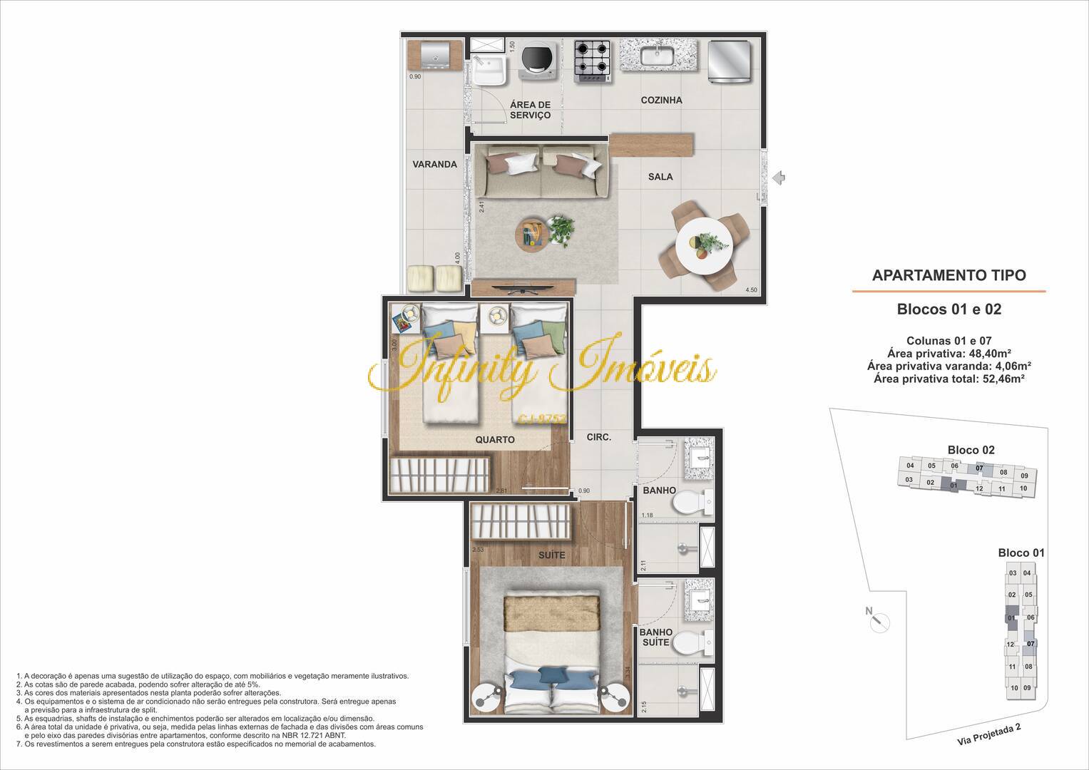 Apartamento, 2 quartos, 69 m² - Foto 40