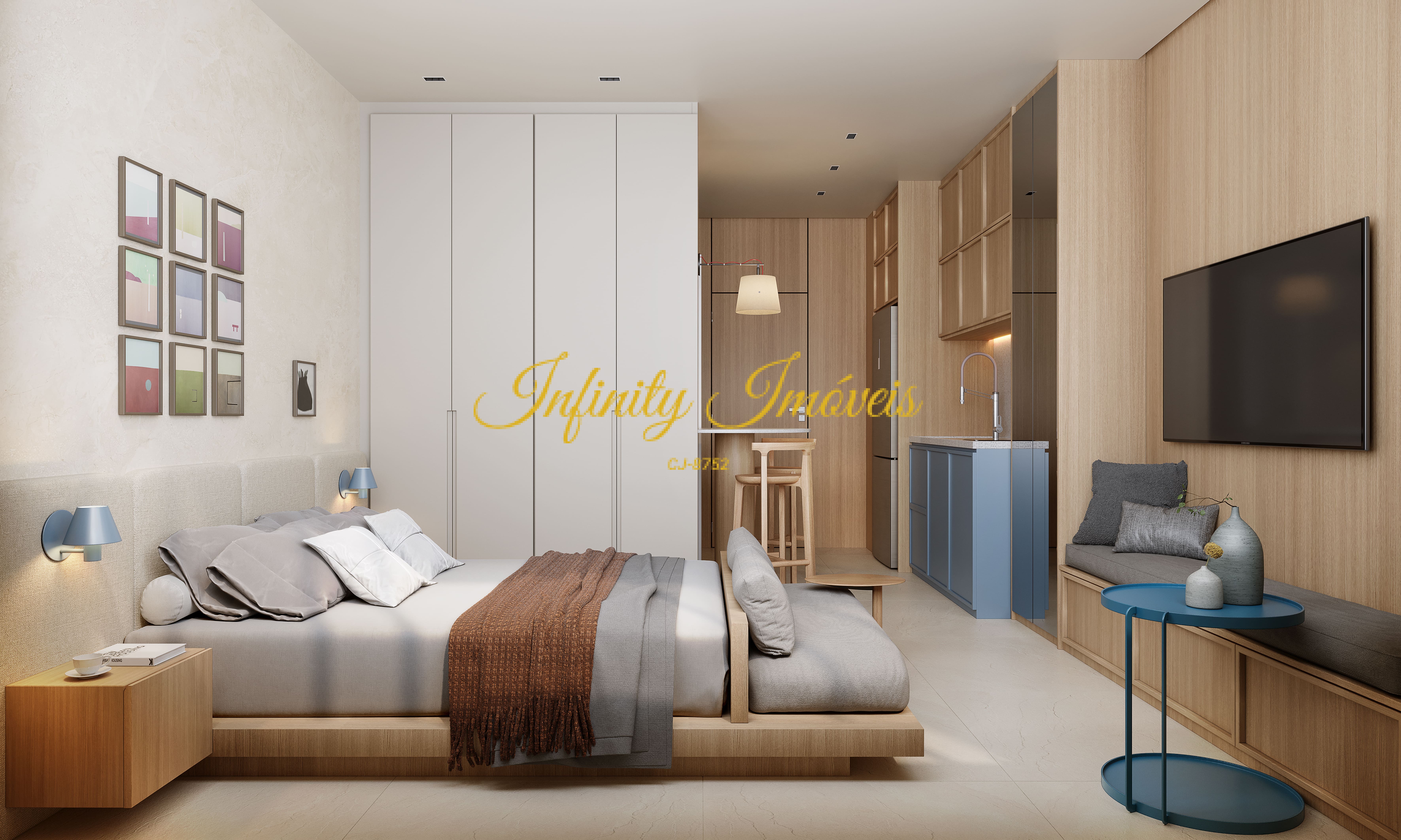 Apartamento, 1 quarto, 31 m² - Foto 2