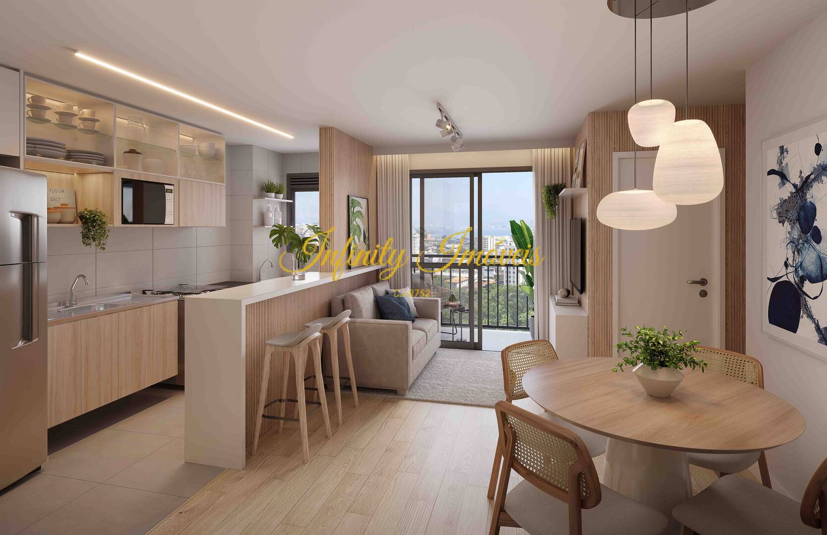 Apartamento, 2 quartos, 45 m² - Foto 2