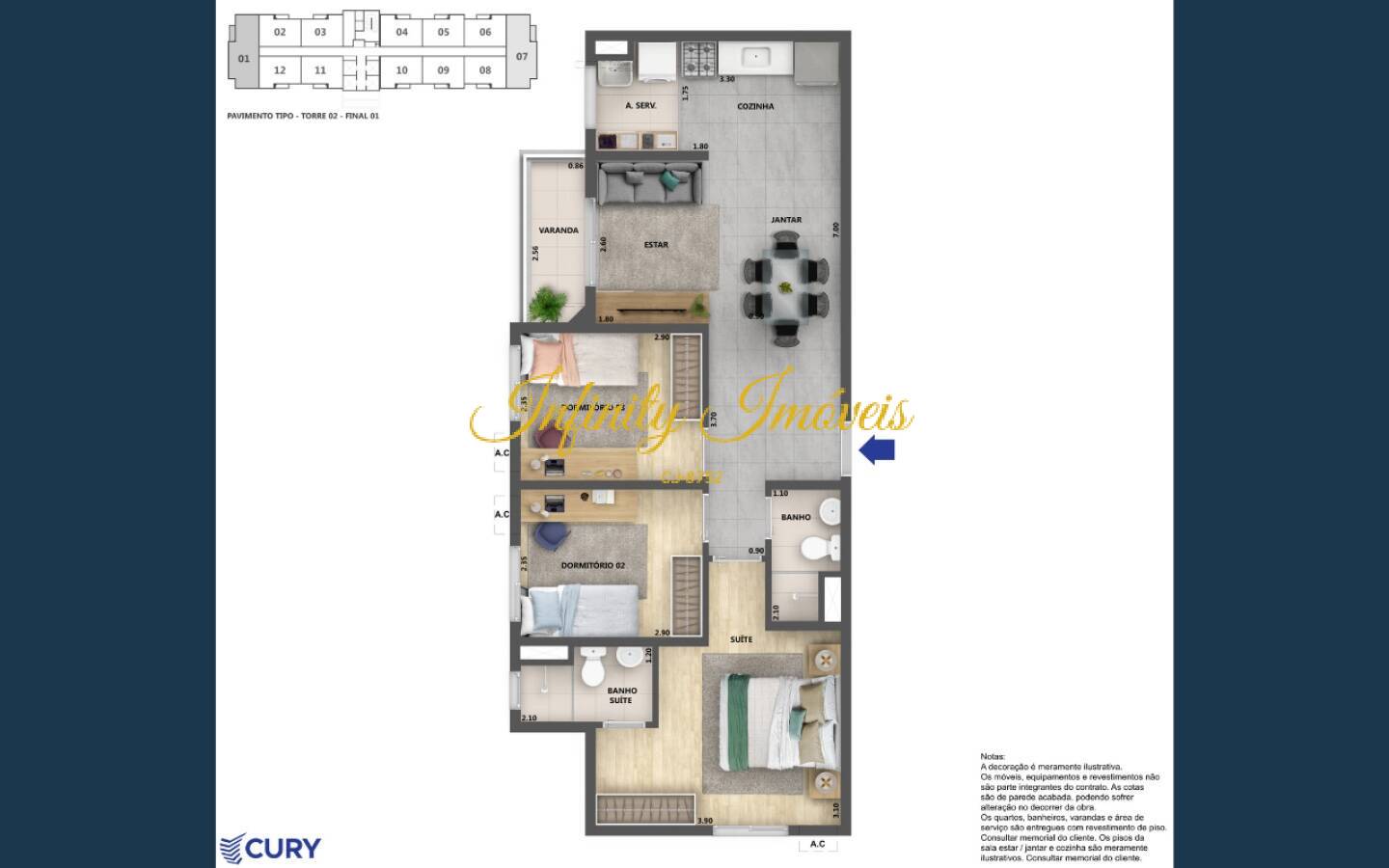 Apartamento, 2 quartos, 39 m² - Foto 13