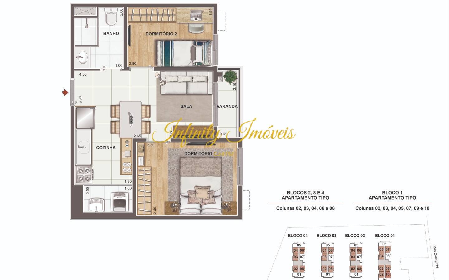 Apartamento, 2 quartos, 44 m² - Foto 22