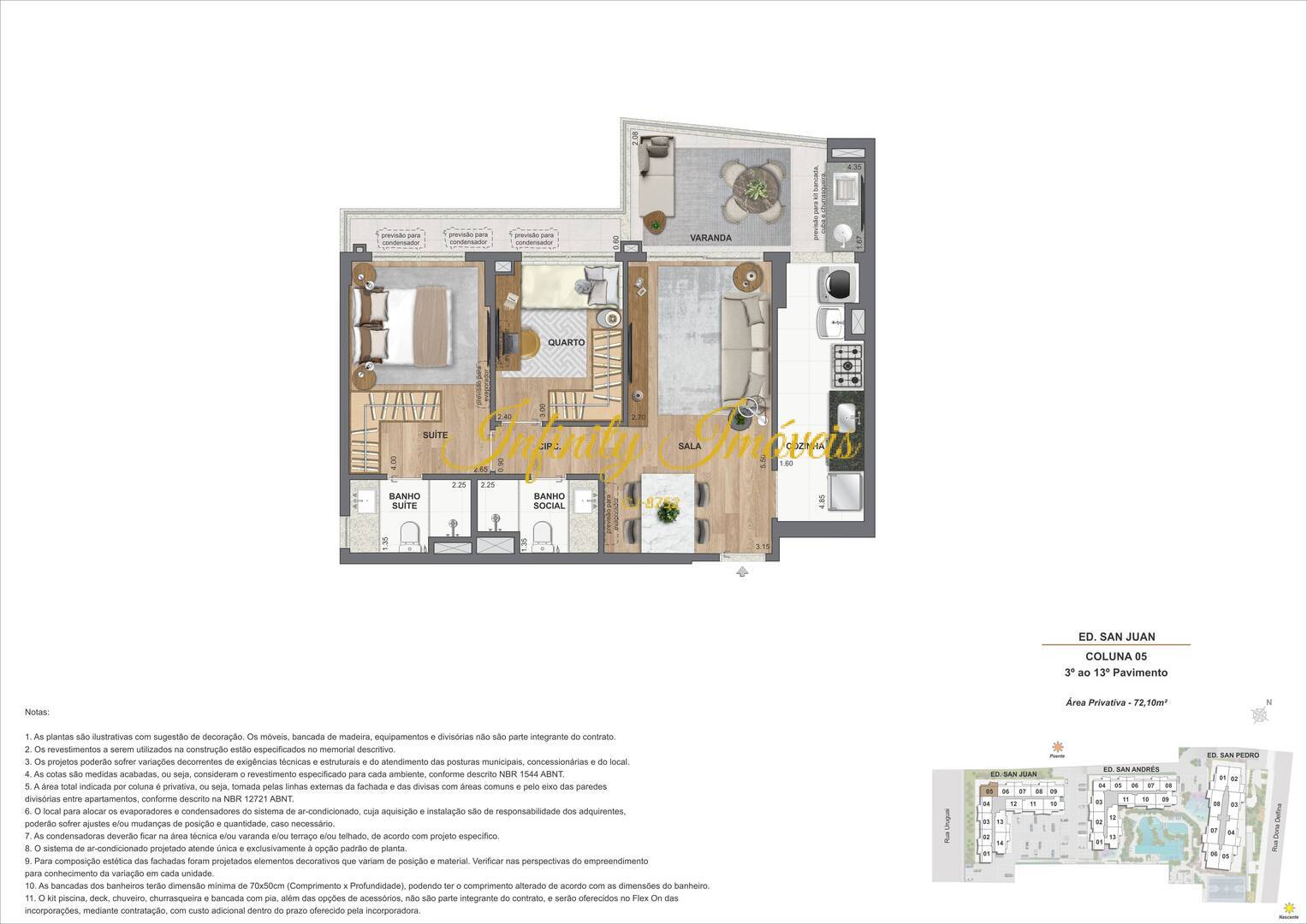 Apartamento, 3 quartos, 92 m² - Foto 57
