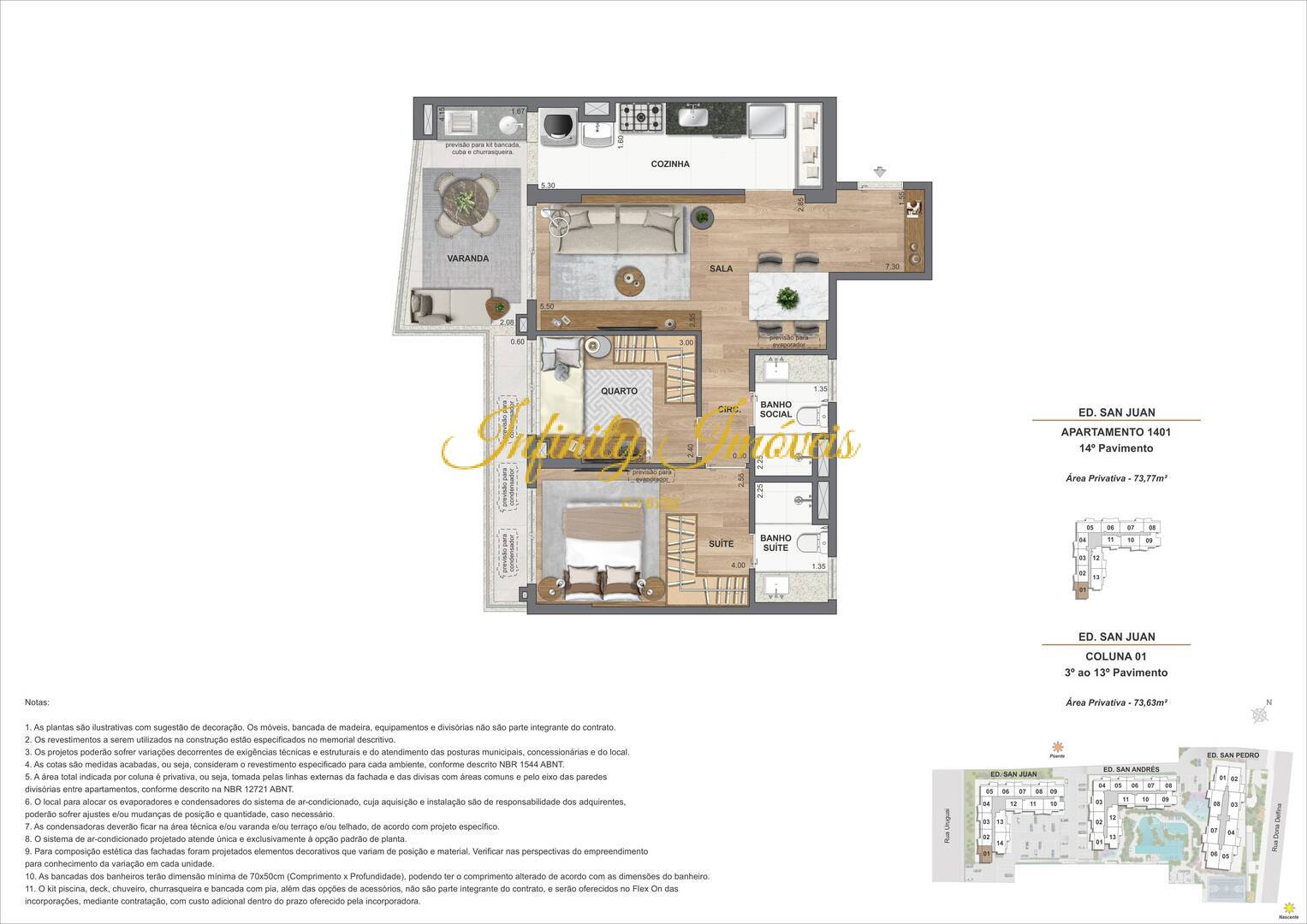 Apartamento, 3 quartos, 92 m² - Foto 63