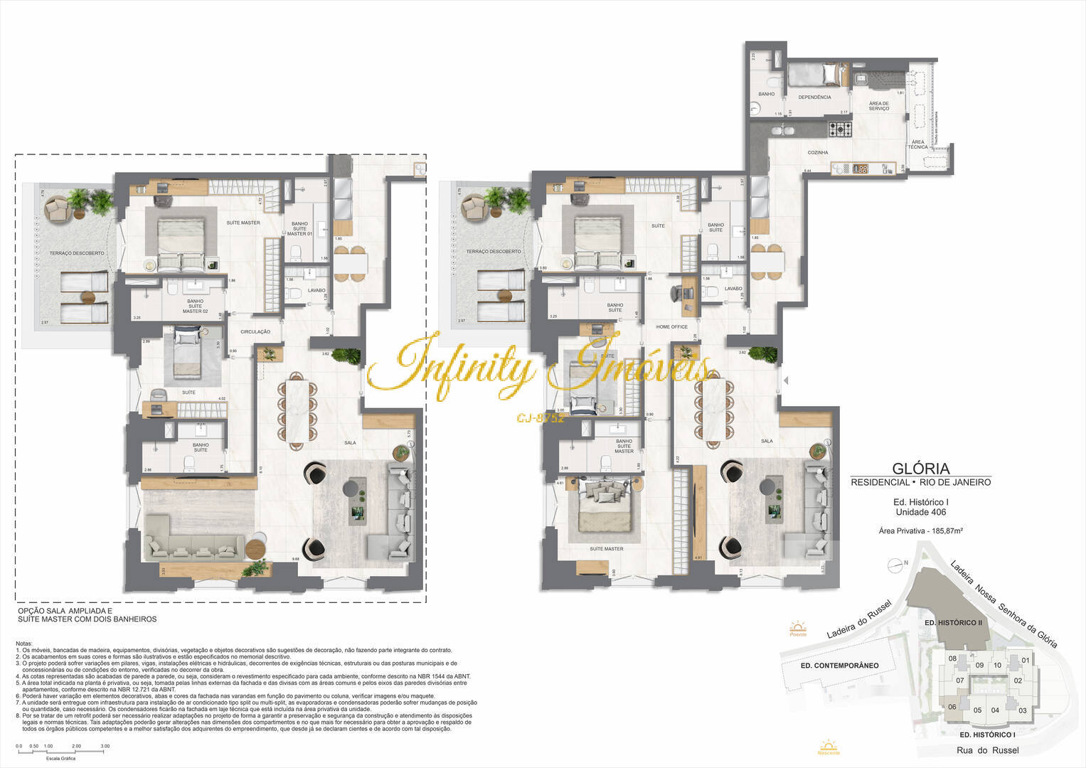 Apartamento, 3 quartos, 183 m² - Foto 88