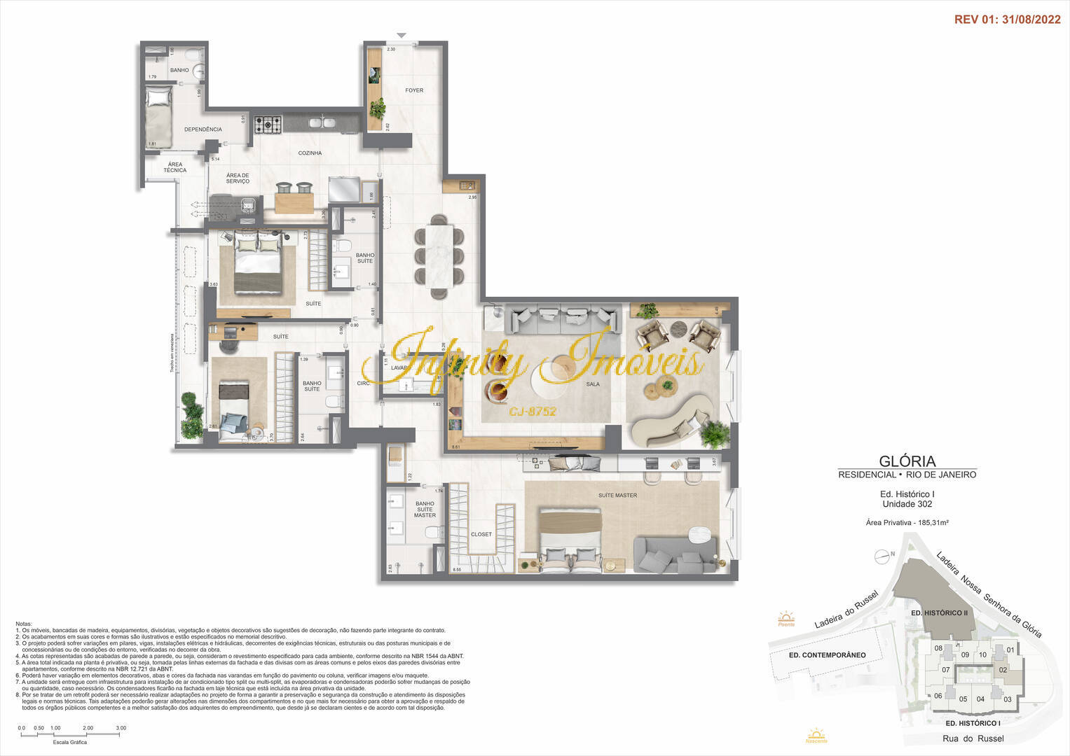 Apartamento, 3 quartos, 183 m² - Foto 90