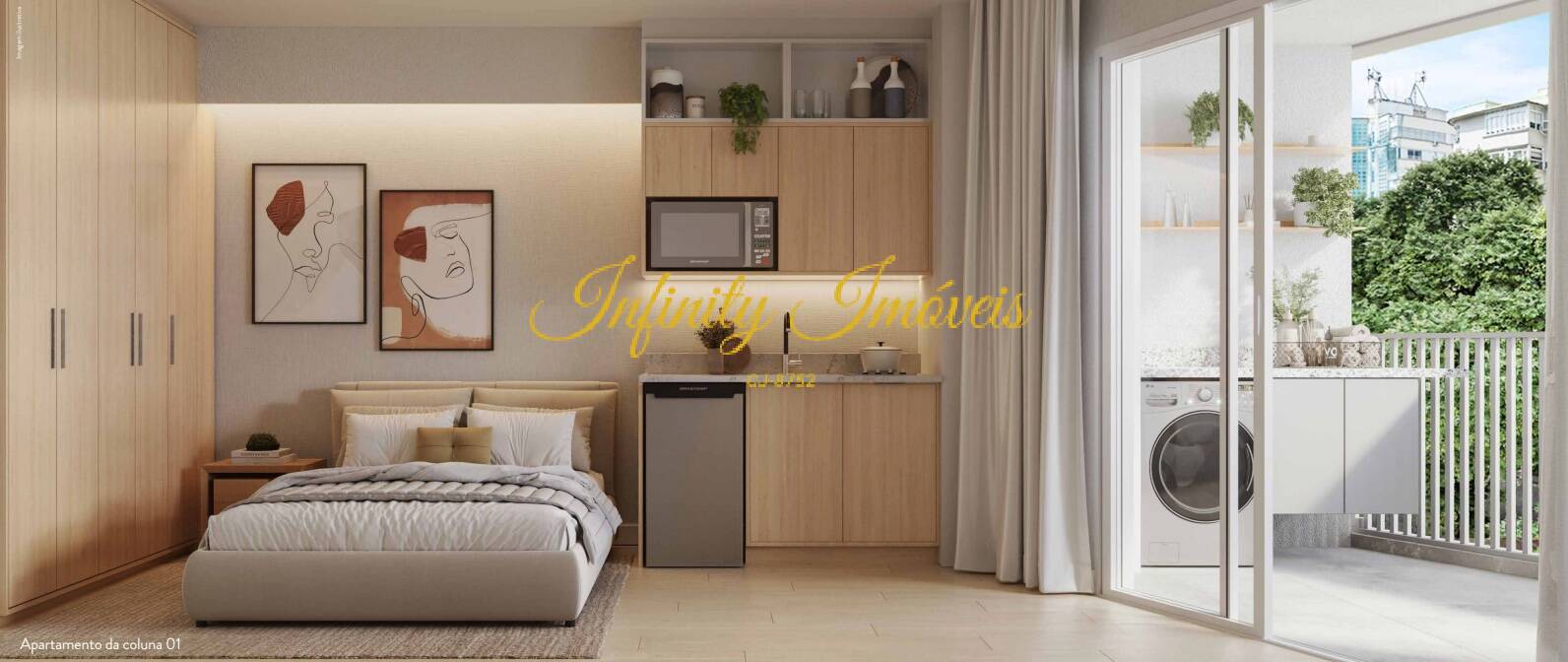 Apartamento, 2 quartos, 43 m² - Foto 1