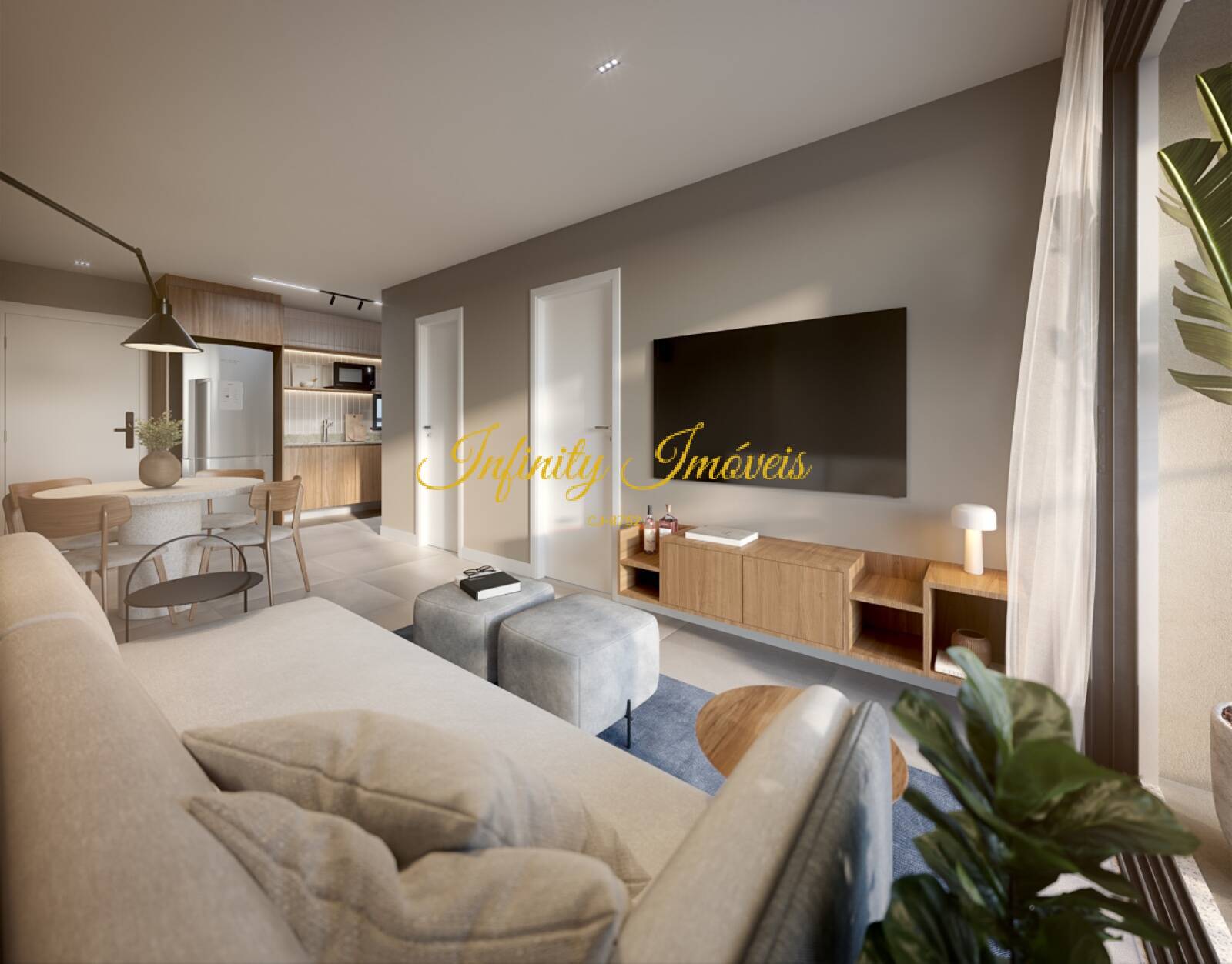 Apartamento, 1 quarto, 59 m² - Foto 1