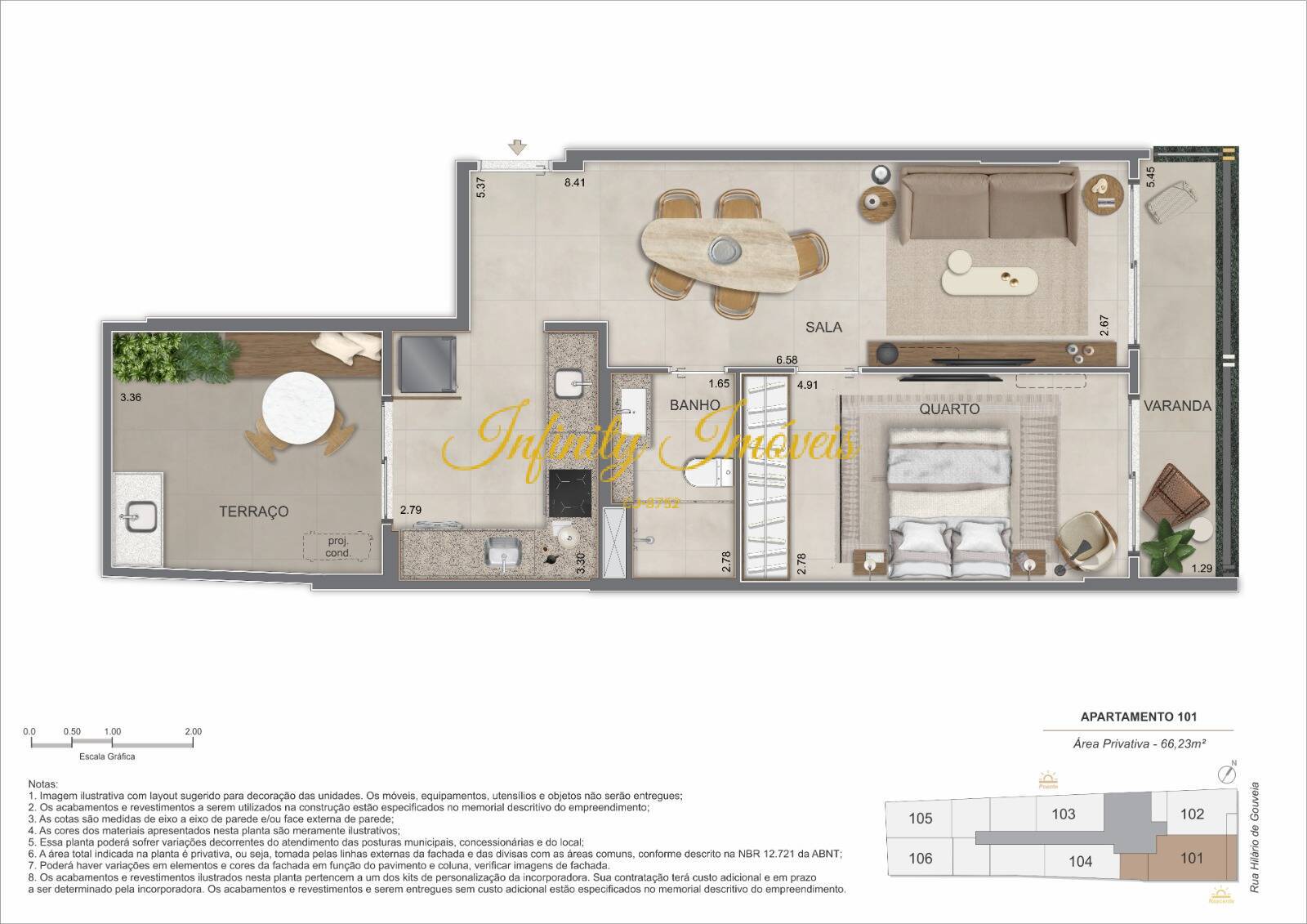Apartamento, 1 quarto, 59 m² - Foto 15