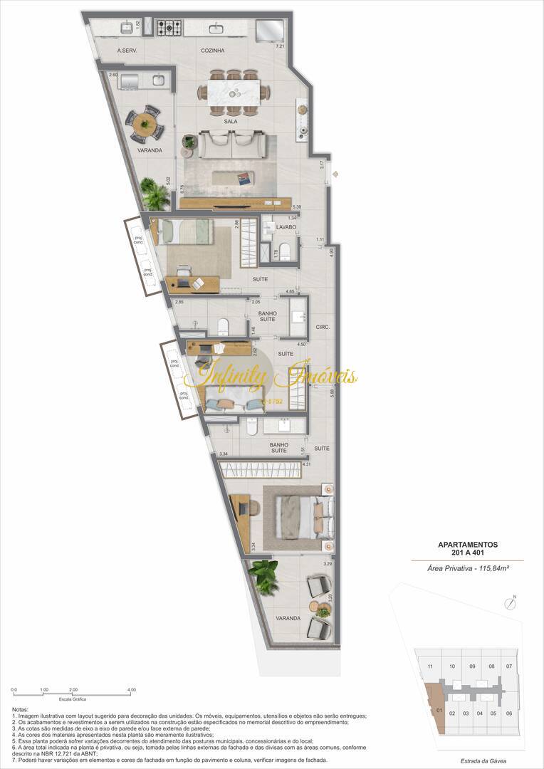 Apartamento, 3 quartos, 115 m² - Foto 17