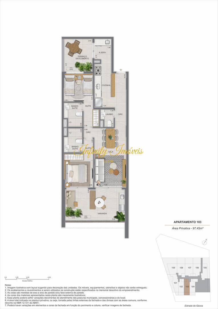 Apartamento, 3 quartos, 115 m² - Foto 24