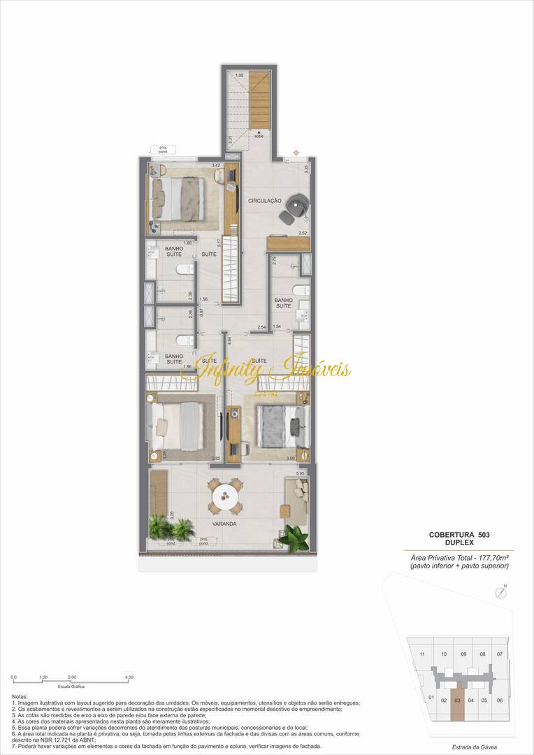 Apartamento, 3 quartos, 127 m² - Foto 23