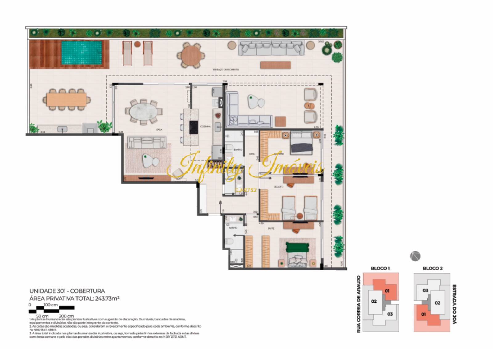 Cobertura, 3 quartos, 243 m² - Foto 26
