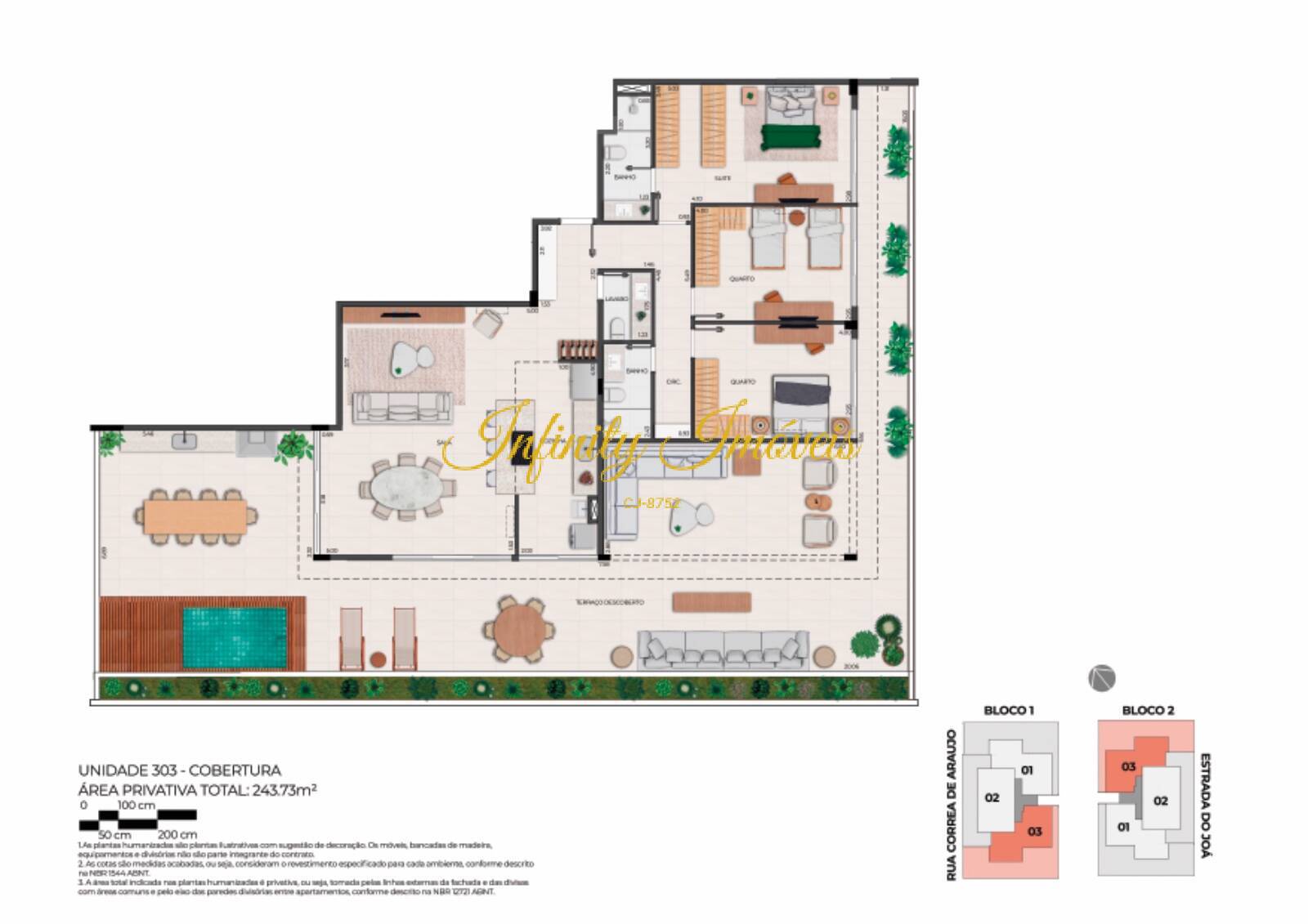 Cobertura, 3 quartos, 243 m² - Foto 25