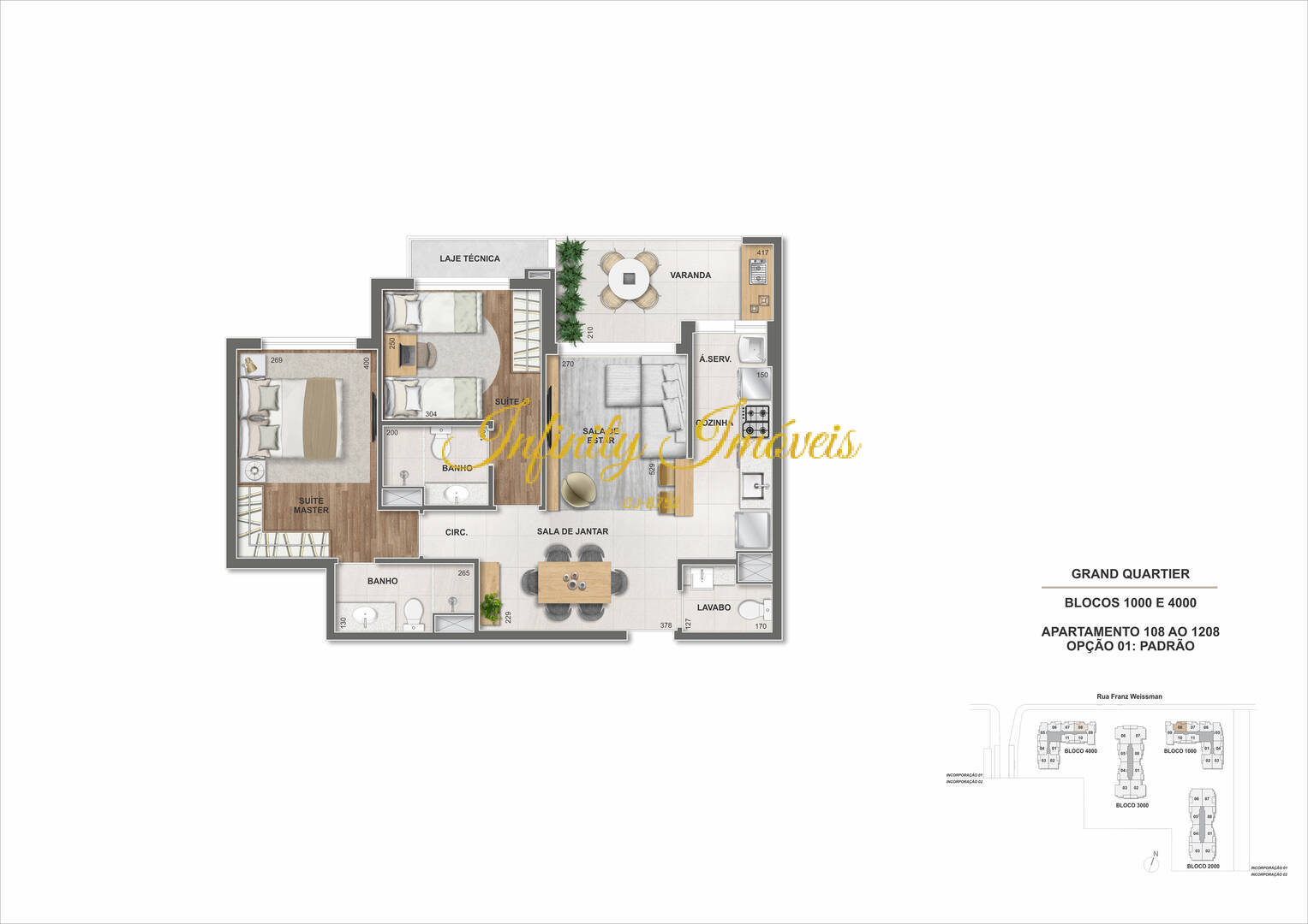 Apartamento, 2 quartos, 74 m² - Foto 76