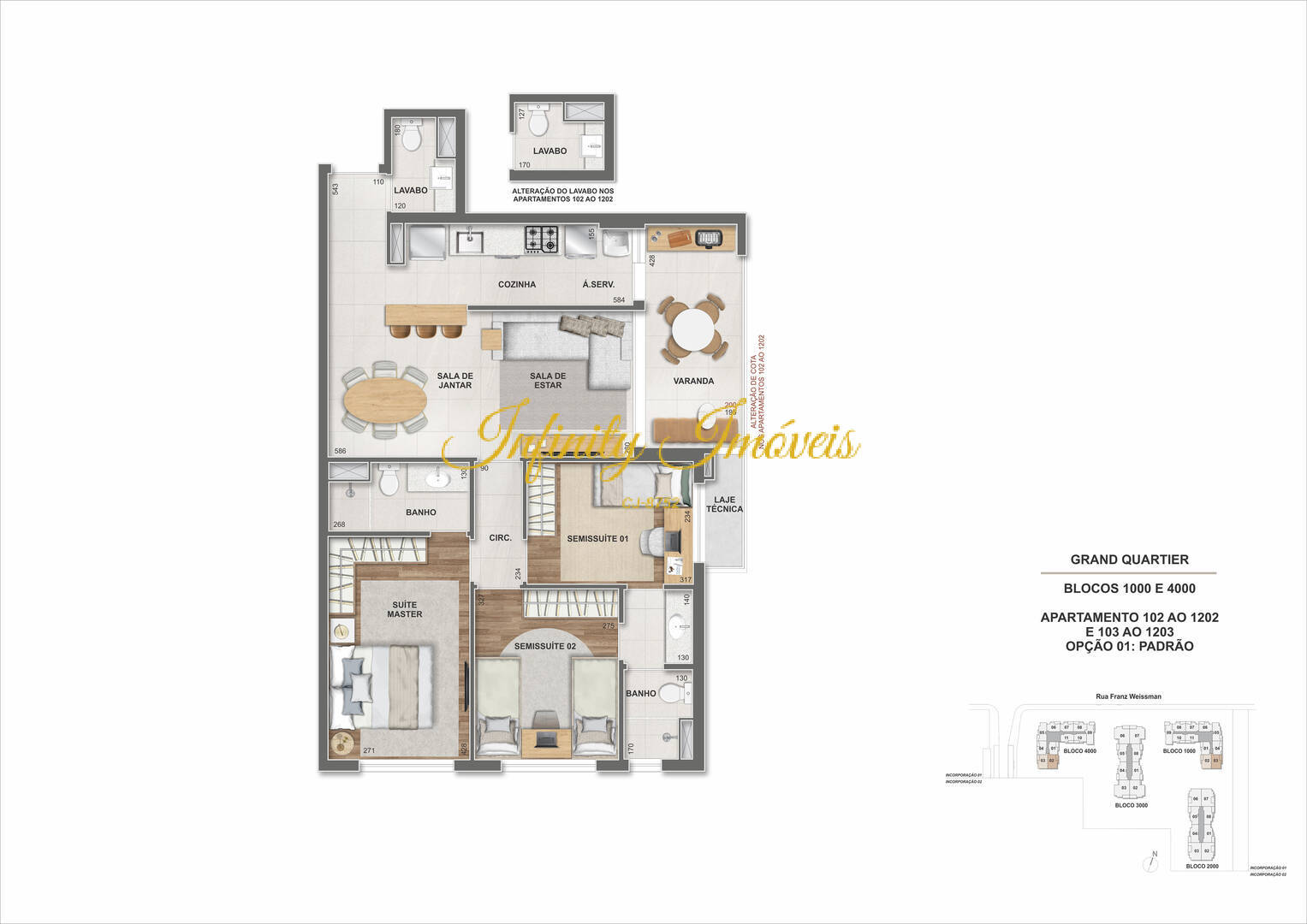 Apartamento, 3 quartos, 88 m² - Foto 79