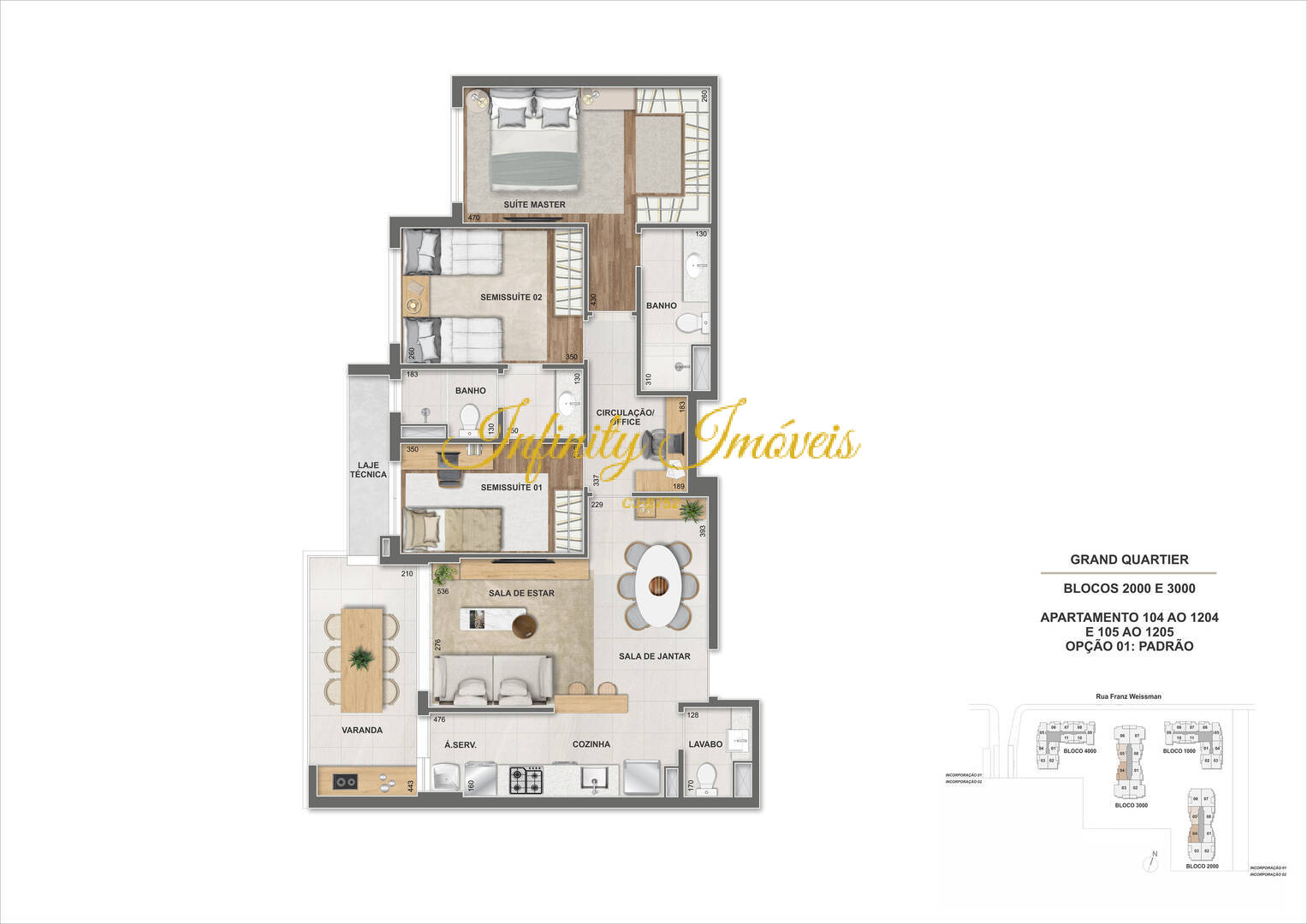 Apartamento, 3 quartos, 96 m² - Foto 79