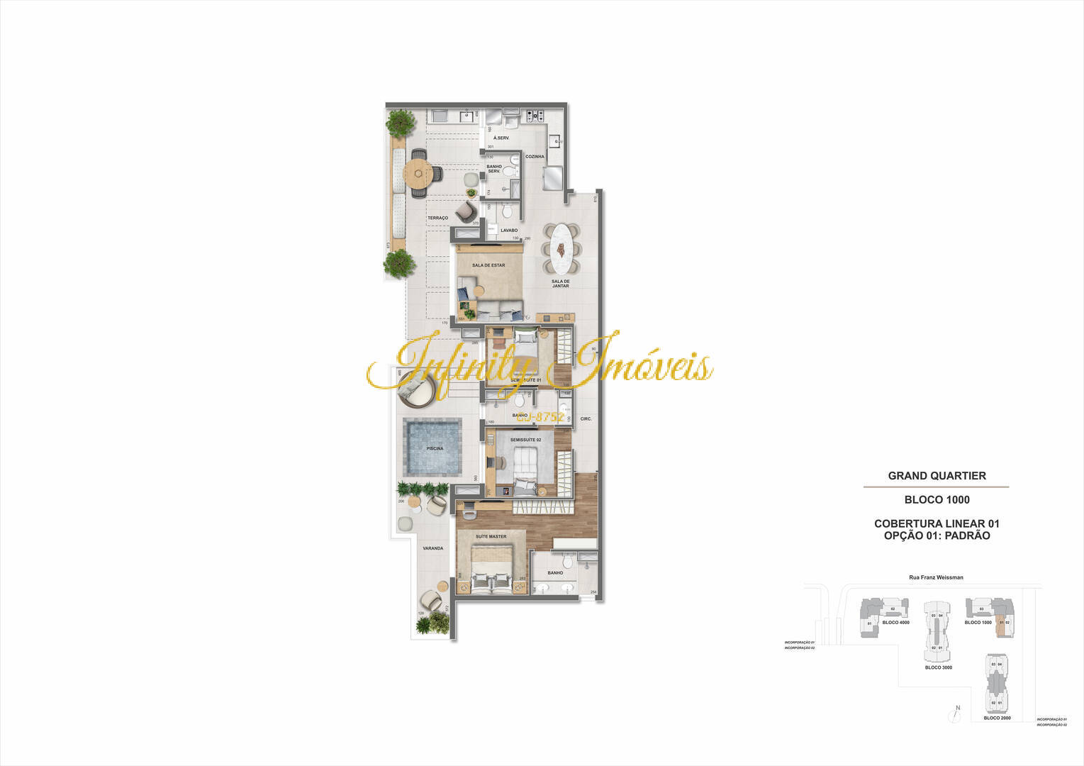 Apartamento, 2 quartos, 135 m² - Foto 62