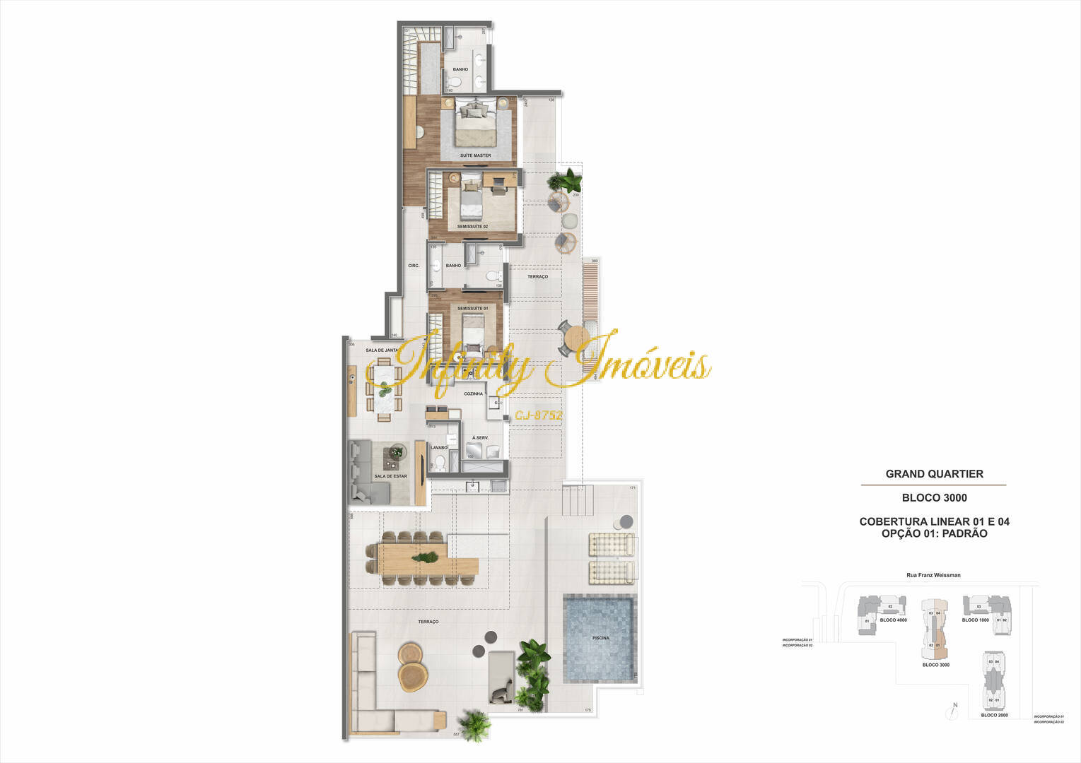 Apartamento, 4 quartos, 339 m² - Foto 83