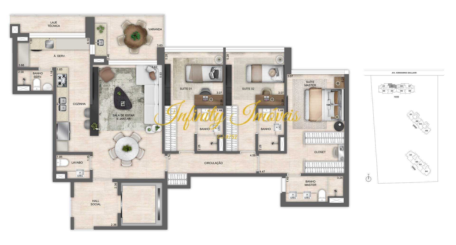Apartamento, 4 quartos, 290 m² - Foto 75