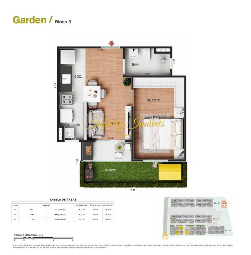 Apartamento, 2 quartos, 43 m² - Foto 29