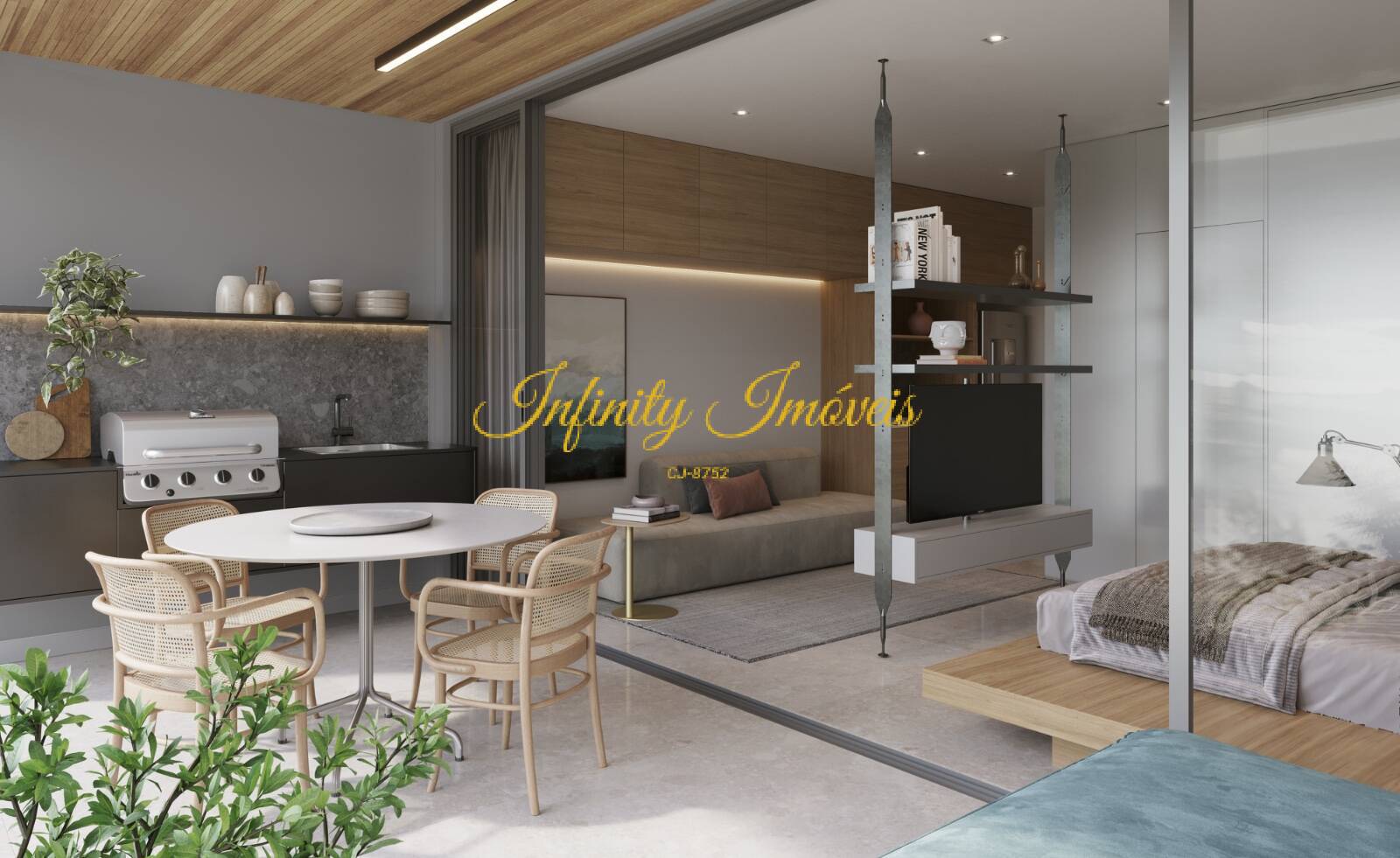 Apartamento, 1 quarto, 67 m² - Foto 2