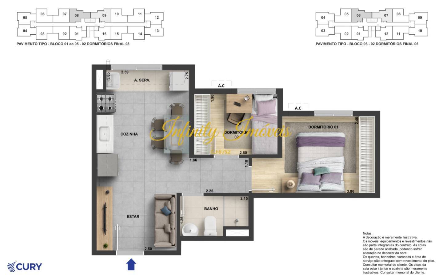 Apartamento, 2 quartos, 77 m² - Foto 22
