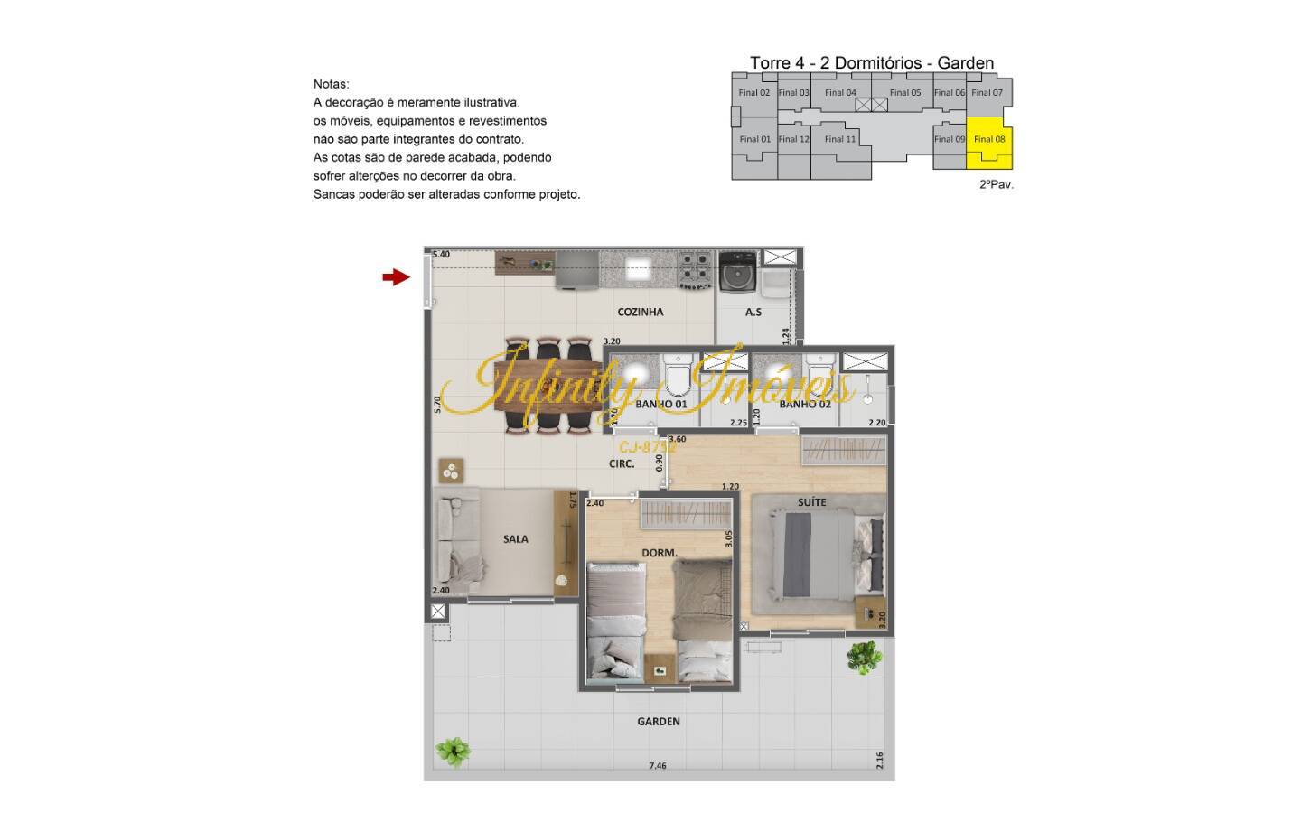 Apartamento, 3 quartos, 67 m² - Foto 22