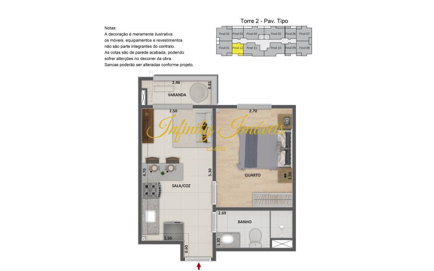Apartamento, 3 quartos, 67 m² - Foto 24