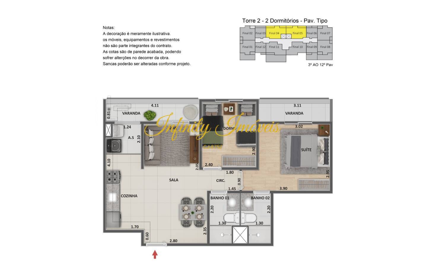 Apartamento, 2 quartos, 59 m² - Foto 21